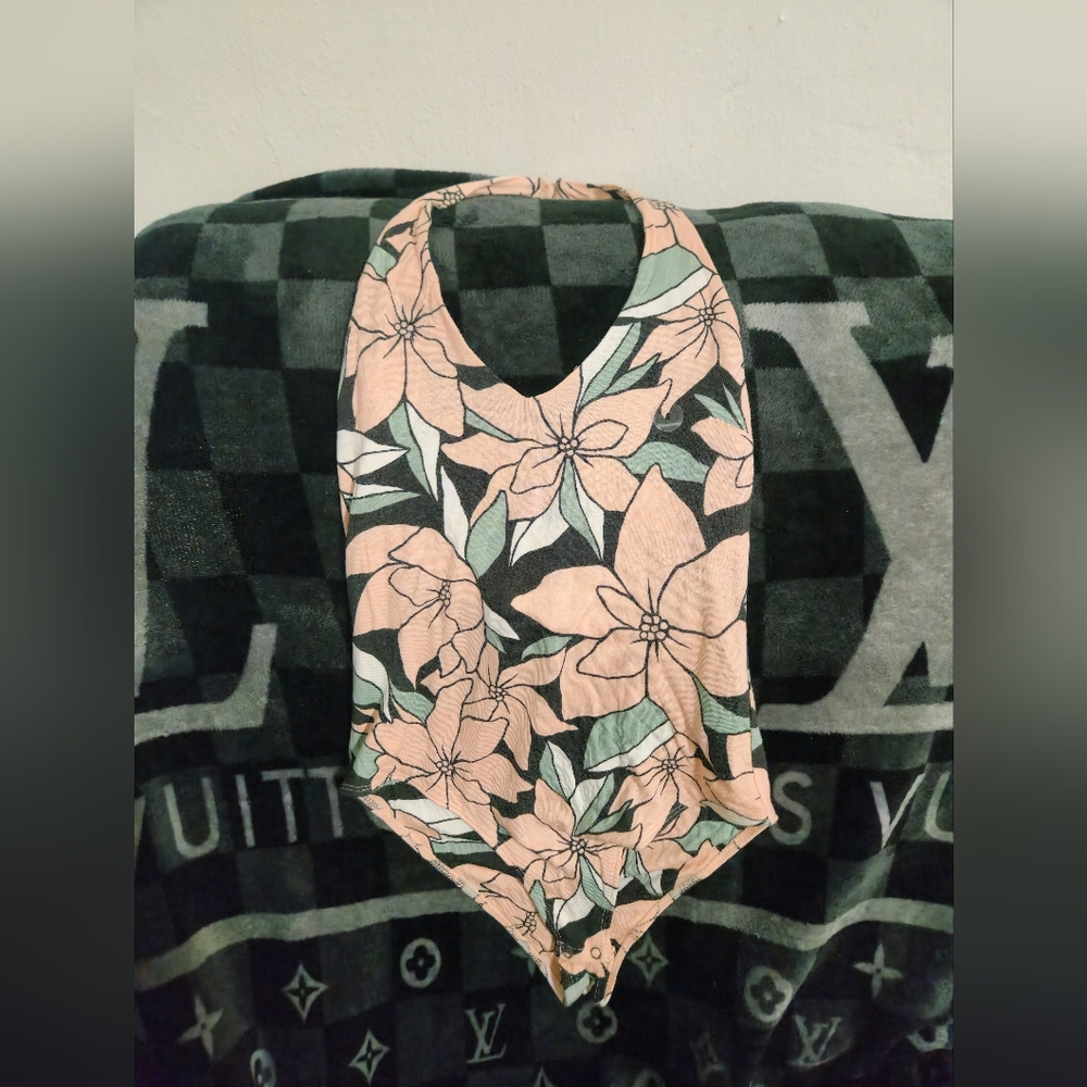Prince & Fox Pink Floral Bodysuit